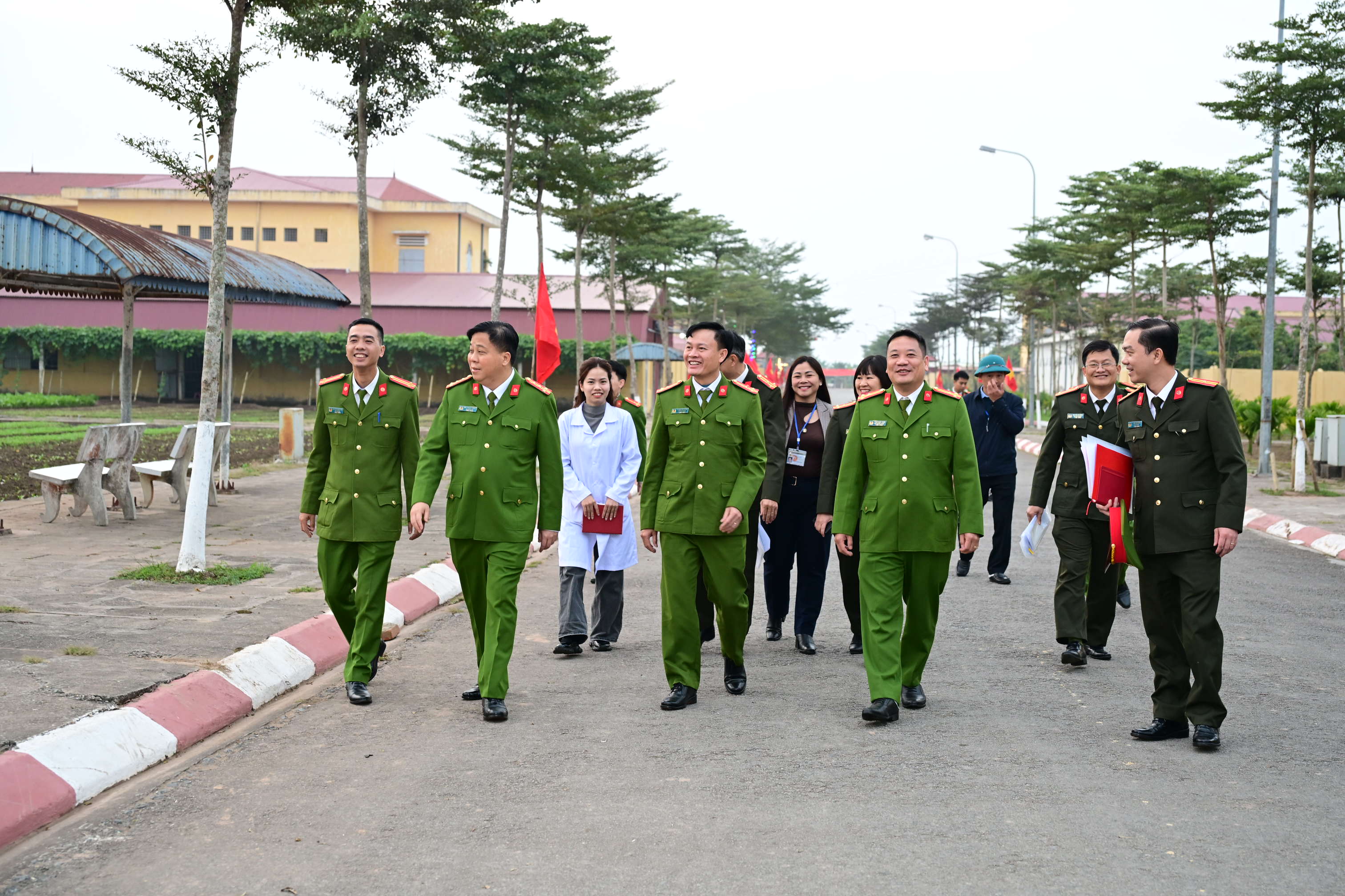 Lãnh đạo CATP kiểm tra công tác bảo đảm ANTT, chuẩn bị Tết Nguyên đán Bính Ngọ 2026 tại các Cơ sở cai nghiện ma túy
